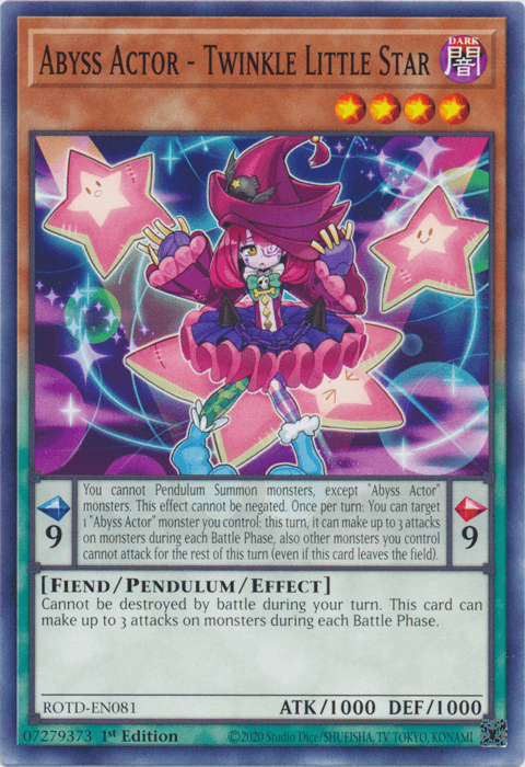 Abyss Actor - Twinkle Little Star [ROTD-EN081] Common - Josh's Cards