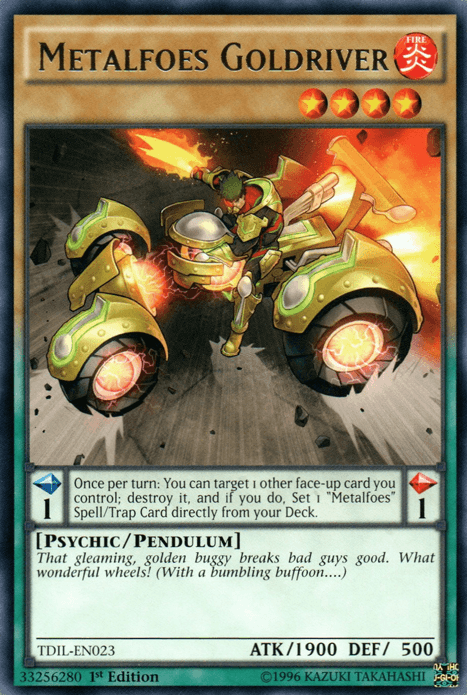 Metalfoes Goldriver [TDIL-EN023] Rare - Josh's Cards