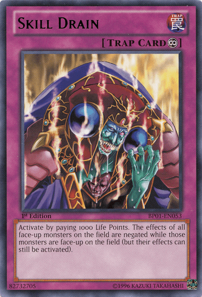 Skill Drain [BP01-EN053] Rare - Josh's Cards