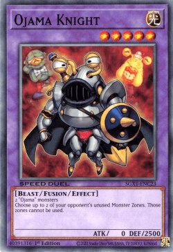 Ojama Knight [SGX1-ENC23] Common - Josh's Cards
