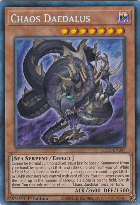 Chaos Daedalus [TOCH-EN007] Collector's Rare - Josh's Cards