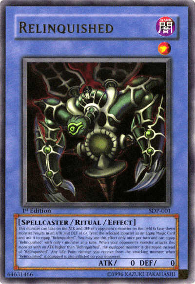 Relinquished [SDP-001] Ultra Rare - Josh's Cards