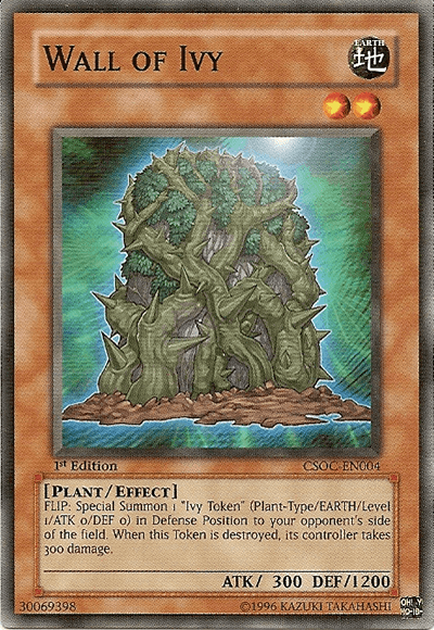 Wall of Ivy [CSOC-EN004] Common - Josh's Cards