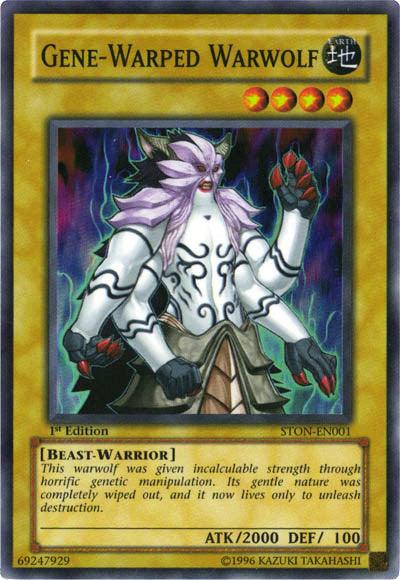 Gene-Warped Warwolf [STON-EN001] Super Rare - Josh's Cards