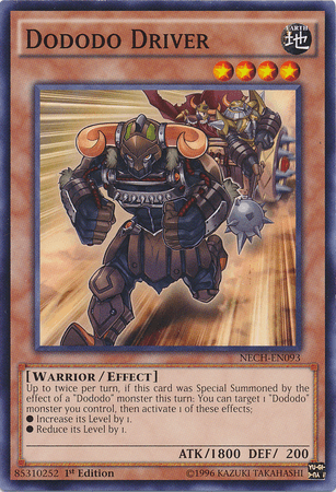 Dododo Driver [NECH-EN093] Common - Josh's Cards