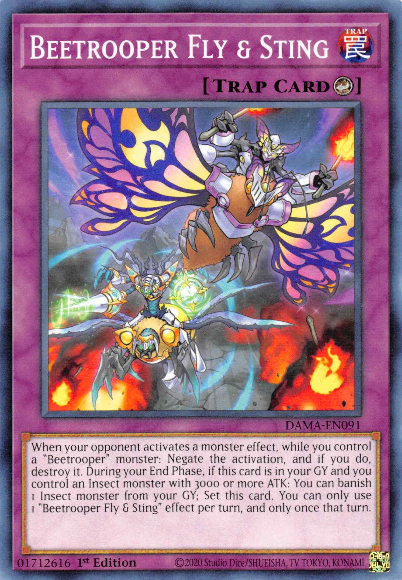 Beetrooper Fly & Sting [DAMA-EN091] Common - Josh's Cards