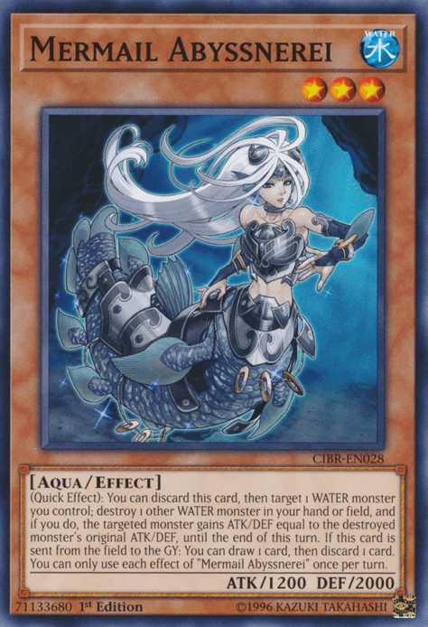 Mermail Abyssnerei [CIBR-EN028] Common - Josh's Cards