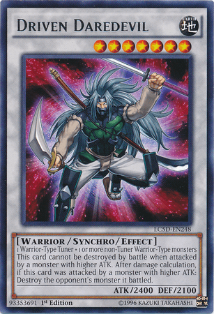 Driven Daredevil [LC5D-EN248] Rare - Josh's Cards