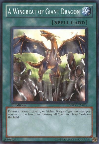 A Wingbeat of Giant Dragon [SDDC-EN028] Common - Josh's Cards