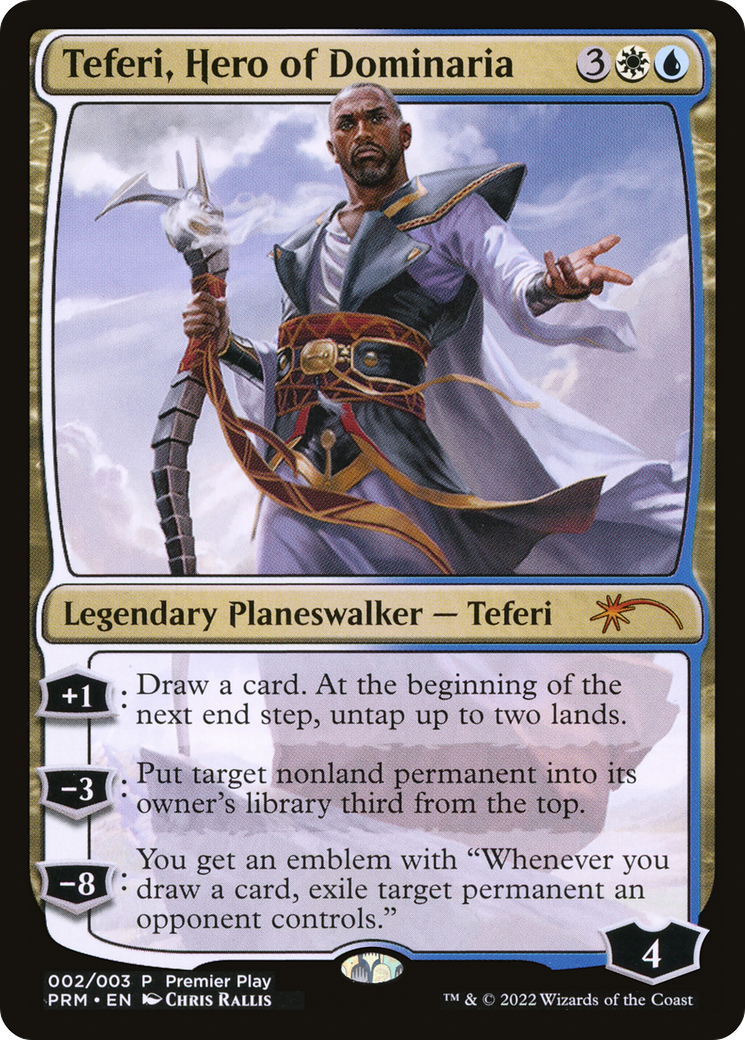 Teferi, Hero of Dominaria (PTP-2022-2) - Pro Tour Promos