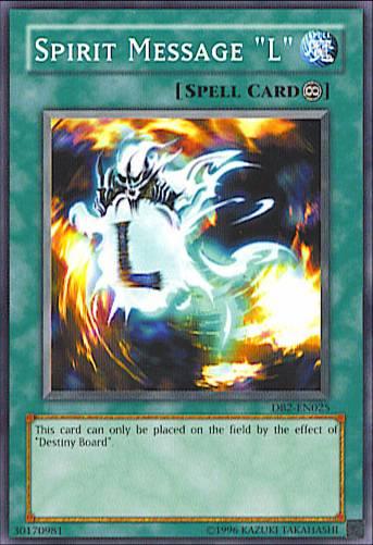 Spirit Message "L" [DB2-EN025] Common - Josh's Cards