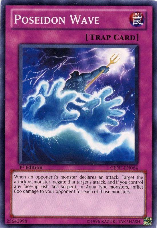 Poseidon Wave [GENF-EN064] Common - Josh's Cards