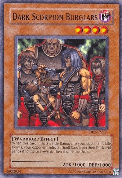 Dark Scorpion Burglars [DB2-EN227] Common - Josh's Cards