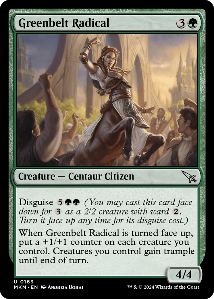 Greenbelt Radical [Murders at Karlov Manor] - Josh's Cards