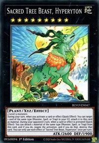 Sacred Tree Beast, Hyperyton [BLVO-EN047] Super Rare - Josh's Cards