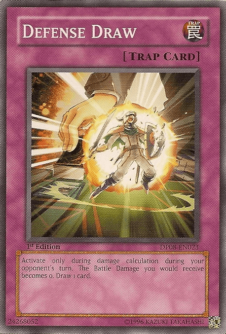 Defense Draw [DP08-EN023] Common - Josh's Cards