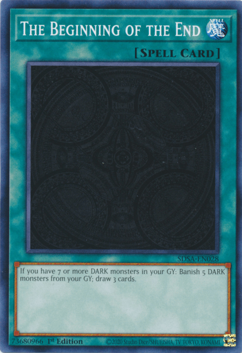 The Beginning of the End [SDSA-EN028] Common - Josh's Cards