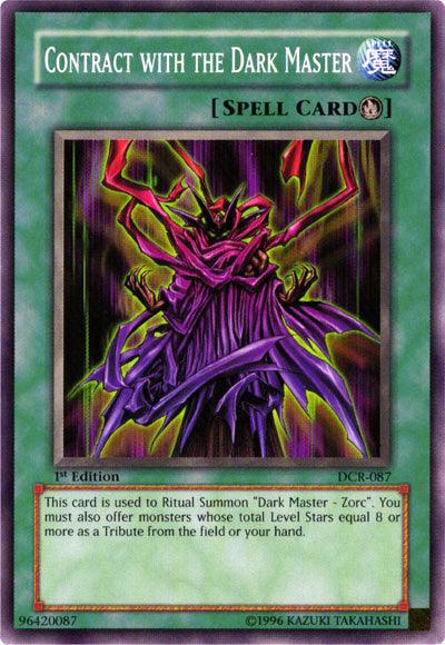 Contract with the Dark Master [DCR-087] Common - Josh's Cards