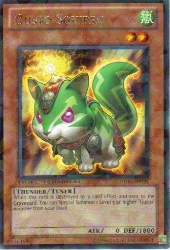 Gusto Squirro [DT06-EN026] Rare - Josh's Cards