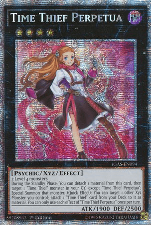 Time Thief Perpetua [IGAS-EN094] Starlight Rare - Josh's Cards