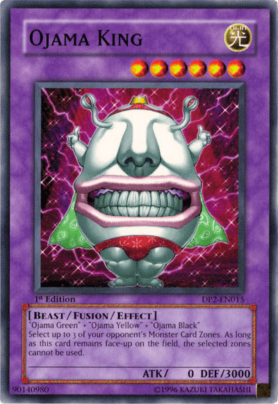 Ojama King [DP2-EN015] Common - Josh's Cards