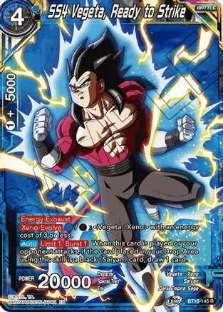 SS4 Vegeta, Ready to Strike (BT16-145) [Realm of the Gods] Parallel Foil