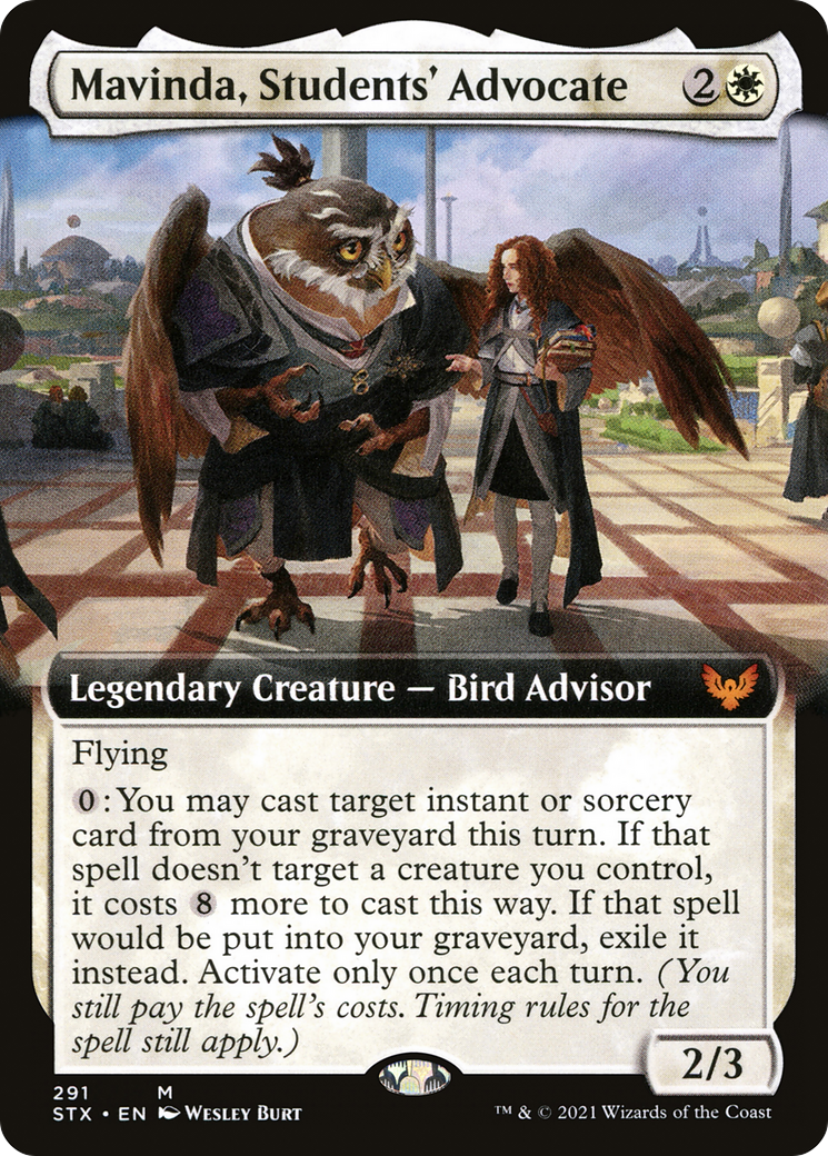 Mavinda, Students' Advocate (STX-291) - Strixhaven: School of Mages: (Extended Art)