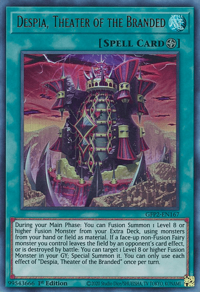 Despia, Theater of the Branded [GFP2-EN167] Ultra Rare - Josh's Cards