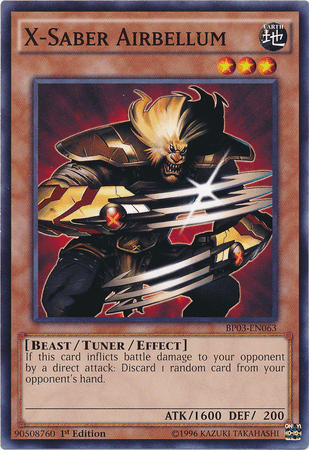 X-Saber Airbellum [BP03-EN063] Common - Josh's Cards