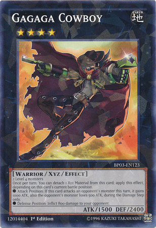 Gagaga Cowboy [BP03-EN123] Shatterfoil Rare - Josh's Cards