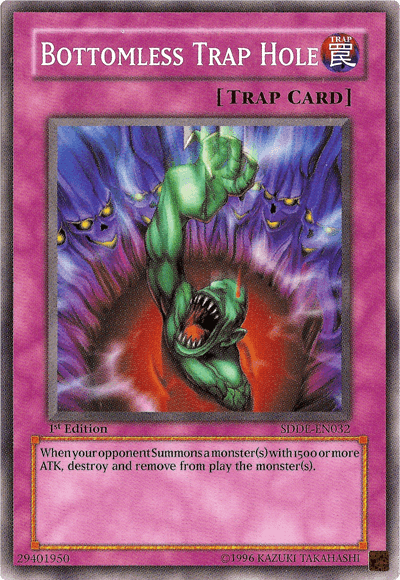 Bottomless Trap Hole [SDDE-EN032] Common - Josh's Cards