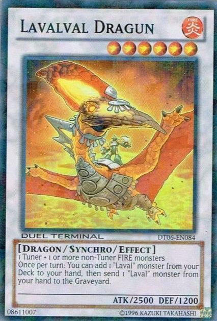 Lavalval Dragun [DT06-EN084] Super Rare - Josh's Cards