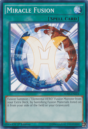 Miracle Fusion [SDHS-EN024] Common - Josh's Cards