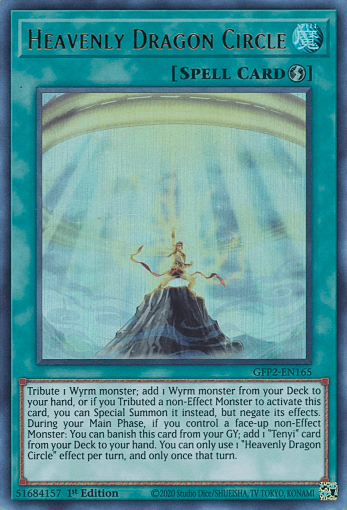 Heavenly Dragon Circle [GFP2-EN165] Ultra Rare - Josh's Cards