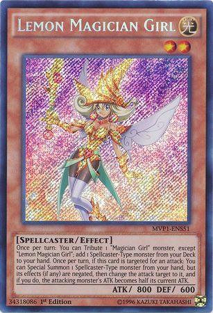 Lemon Magician Girl [MVP1-ENS51] Secret Rare - Josh's Cards