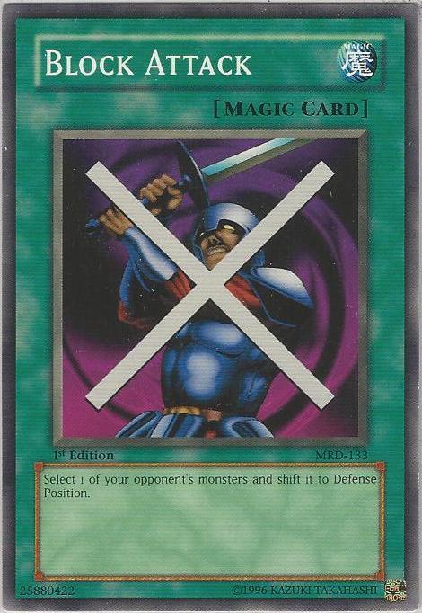 Block Attack [MRD-133] Common - Josh's Cards