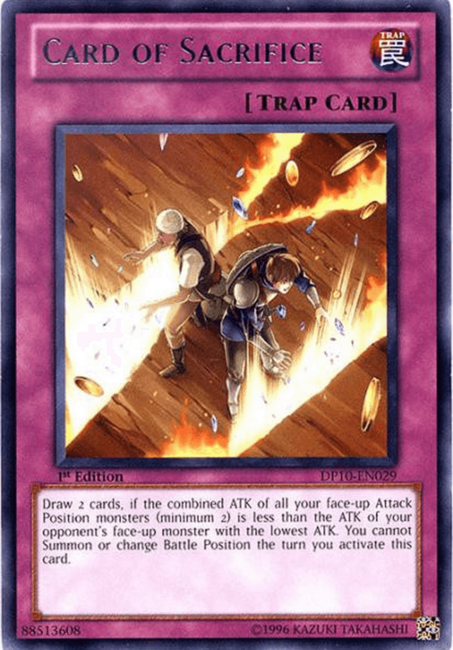 Card of Sacrifice [DP10-EN029] Rare - Josh's Cards