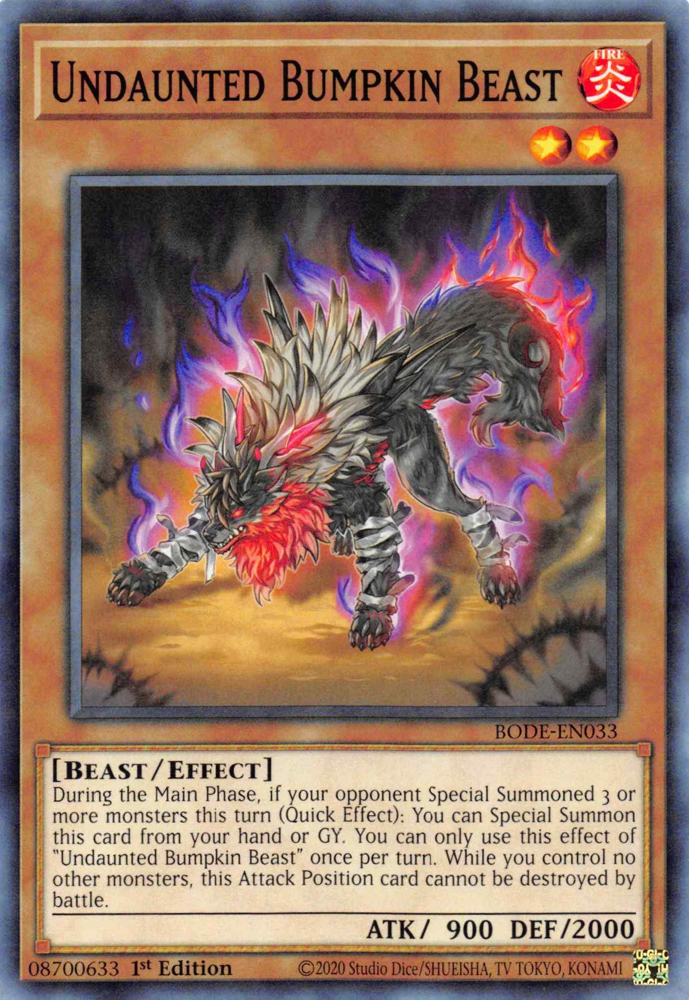Undaunted Bumpkin Beast [BODE-EN033] Common - Josh's Cards