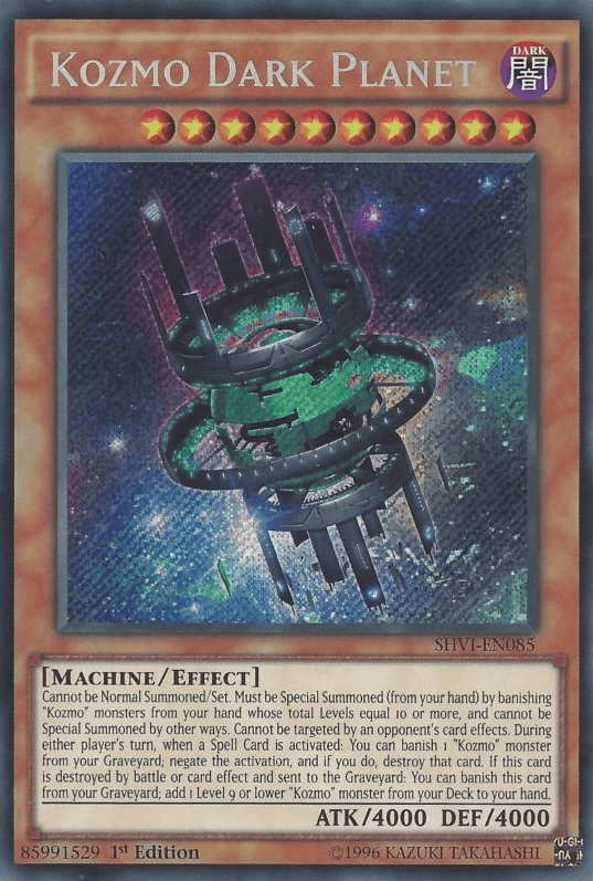 Kozmo Dark Planet [SHVI-EN085] Secret Rare - Josh's Cards