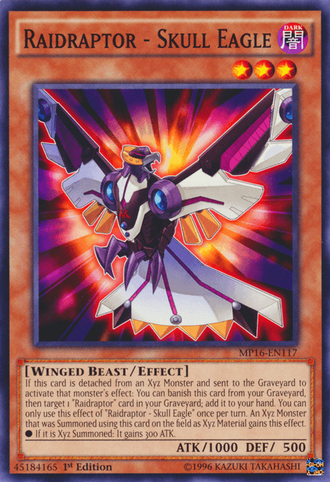 Raidraptor - Skull Eagle [MP16-EN117] Common - Josh's Cards