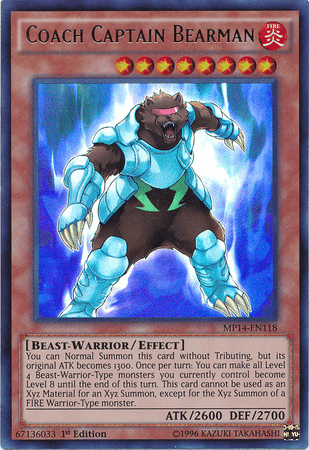 Coach Captain Bearman [MP14-EN118] Ultra Rare - Josh's Cards