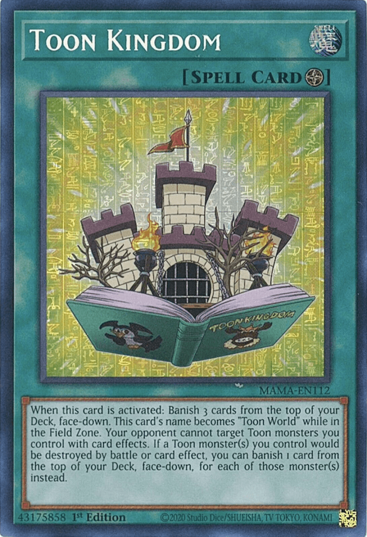 Toon Kingdom [MAMA-EN112] Ultra Pharaoh's Rare - Josh's Cards