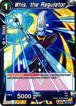 Whis, the Regulator (BT7-035) [Assault of the Saiyans] Parallel Foil