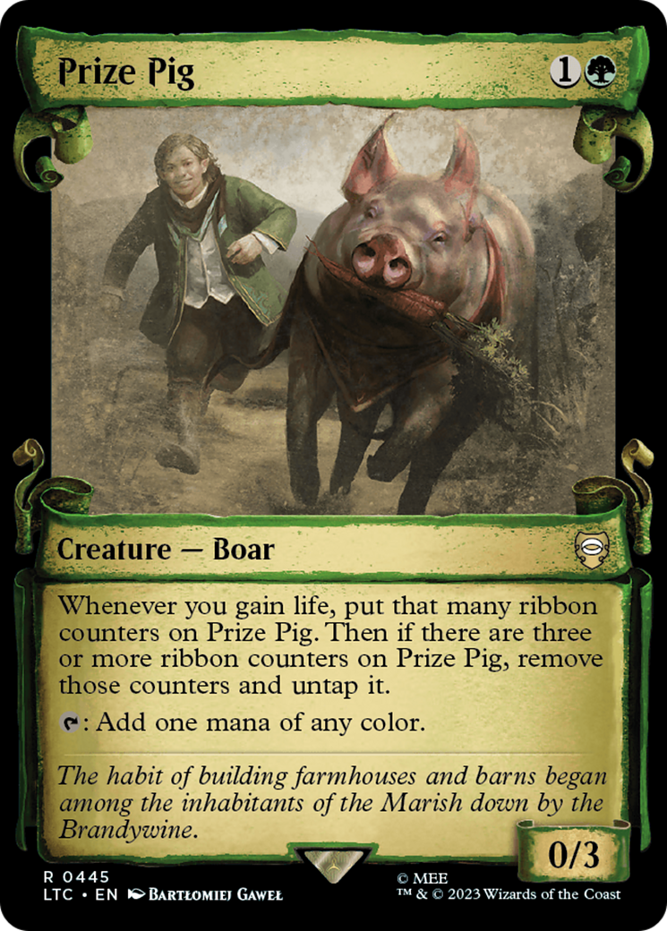Prize Pig (LTC-445) - Tales of Middle-earth Commander: (Showcase)