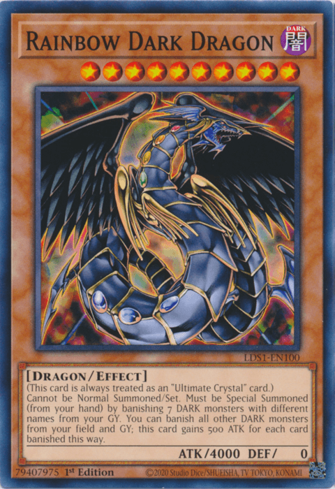 Rainbow Dark Dragon [LDS1-EN100] Common - Josh's Cards