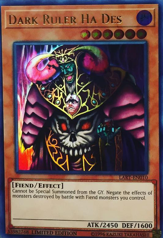 Dark Ruler Ha Des (LART-EN010) - The Lost Art Promotion Limited