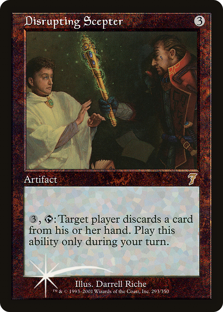 Disrupting Scepter [Seventh Edition] Foil