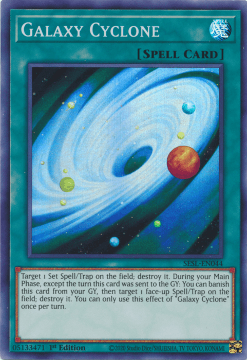 Galaxy Cyclone [SESL-EN044] Super Rare - Josh's Cards