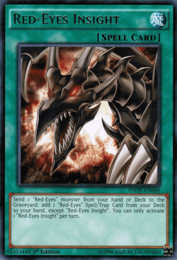 Red-Eyes Insight [INOV-EN060] Rare - Josh's Cards