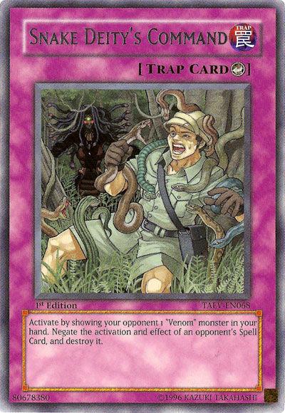 Snake Deity's Command [TAEV-EN068] Rare - Josh's Cards